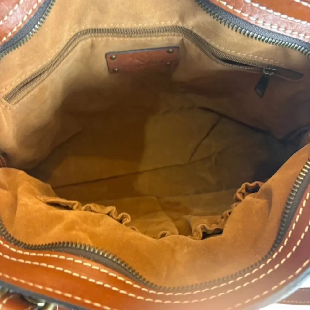 Patricia Nash Poppy Multi print handbag new without tags - Picture 13 of 14